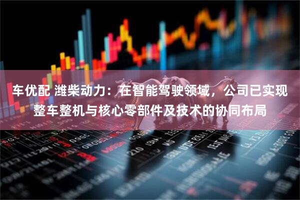 车优配 潍柴动力：在智能驾驶领域，公司已实现整车整机与核心零部件及技术的协同布局