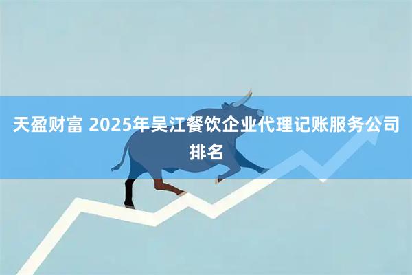 天盈财富 2025年吴江餐饮企业代理记账服务公司排名