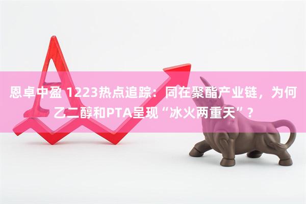 恩卓中盈 1223热点追踪:同在聚酯产业链,为何乙二醇和PTA呈现“冰火两重天”?